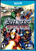 Nintendo Wii U Marvel Avengers Battle for Earth Front CoverThumbnail